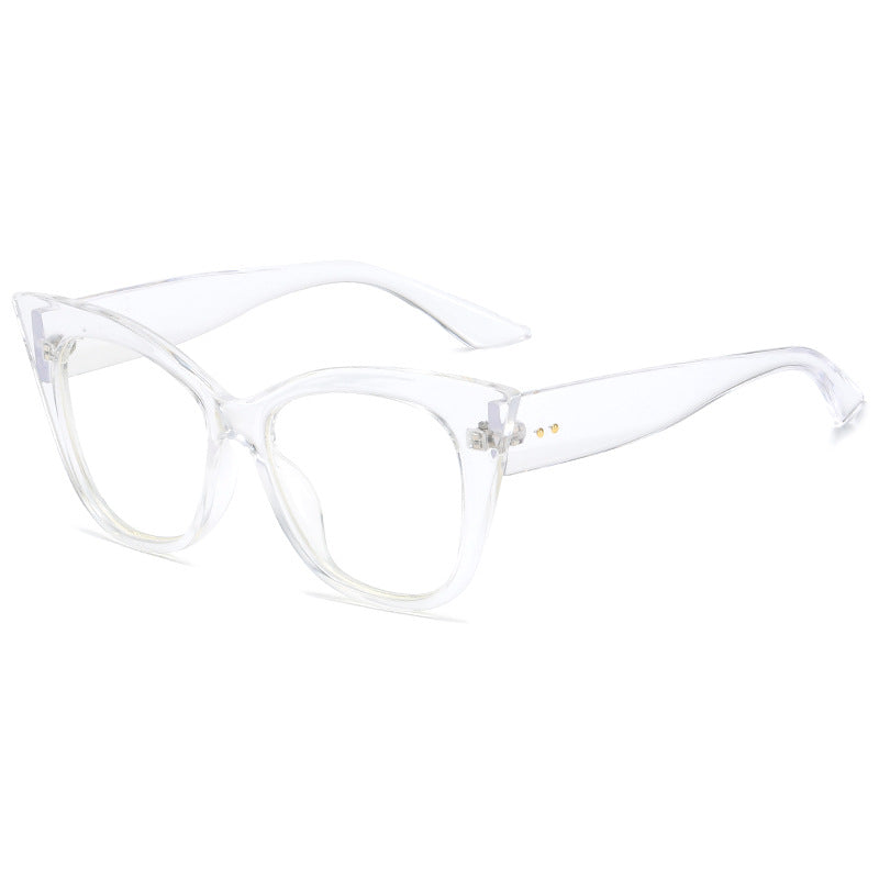 Kvinder ekstravagante katteøje solbriller med spejl-linser