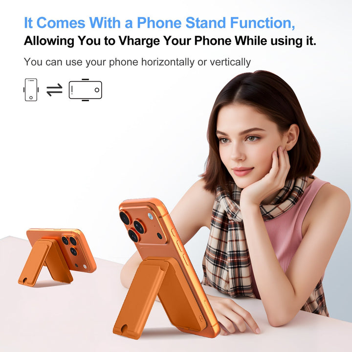 Smartphone cover med integreret kortslot og stativ