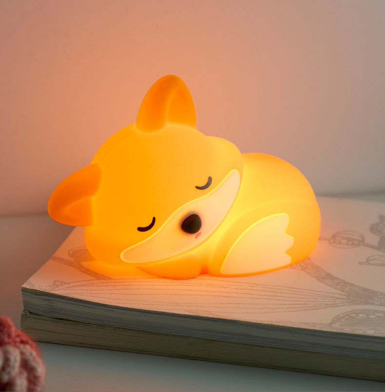 Ny Fox Silikone Tap Natlampe