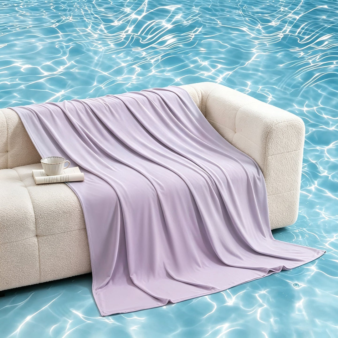 Unisex nan ekstra blød stræk sofa tæppe lavet af mikrofiber som et alsidigt sofa cover