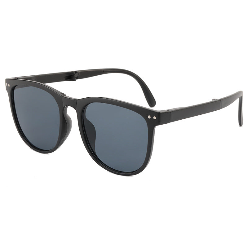 Kvinders Mode Oversized Solbriller med Spejl Linsen