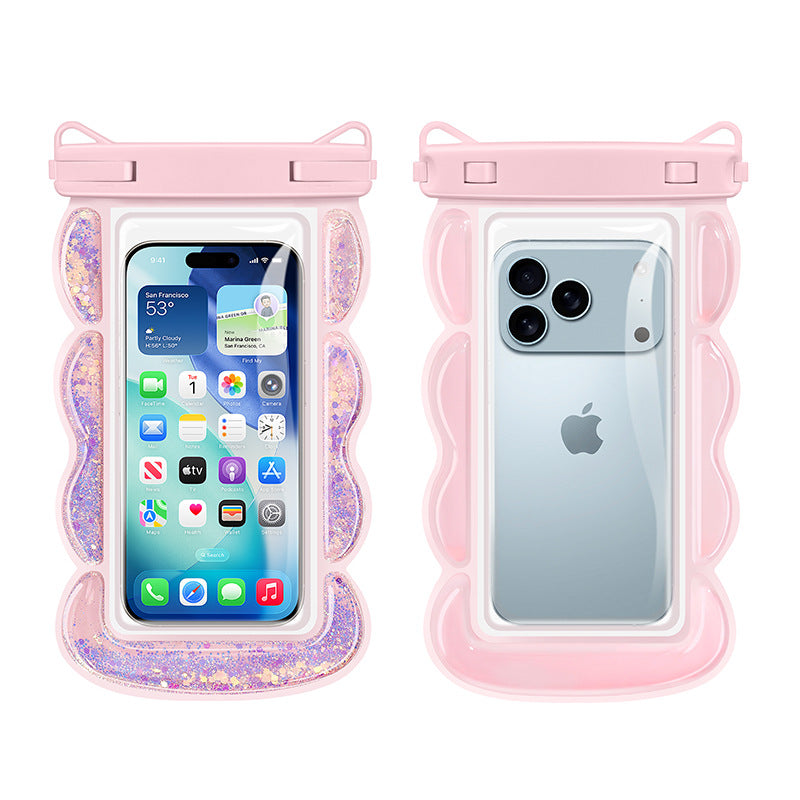 Unisex Vandtæt og Støvtæt Smartphone Etui