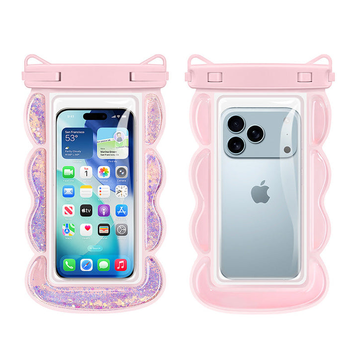 Unisex Vandtæt og Støvtæt Smartphone Etui