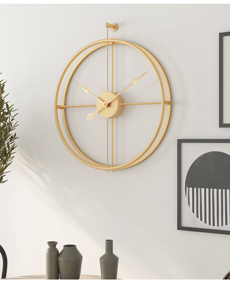 Nordisk Minimalistisk Stor Stille Vægur 20 Tommer