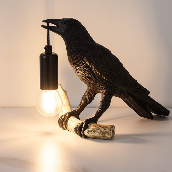 Kreativ Fugle Bordlampe Natlampe til Soveværelse Stue Atmosfære Mini Lampe