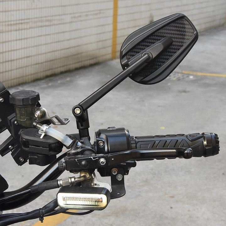 Motorcykel bagspejl med moderne design lavet af aluminium