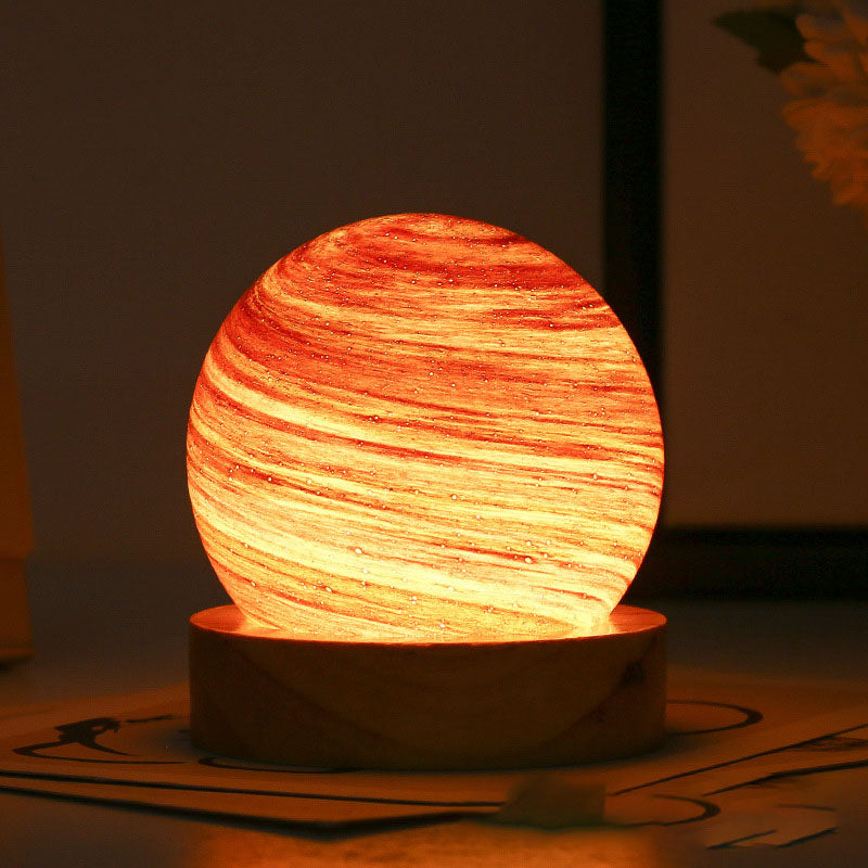 Fortryllende Planetlampe – Et Univers af Farver og Drømme