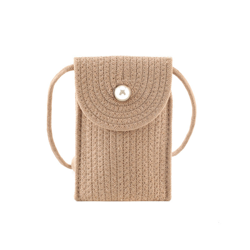 Håndlavet smartphone-etui med unikt geometrisk design