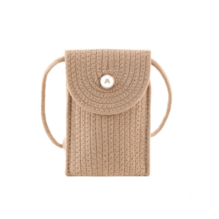 Håndlavet smartphone-etui med unikt geometrisk design