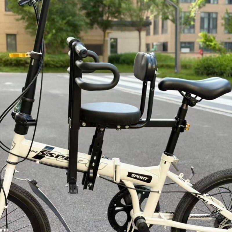 polstret sikkerheds sæde til børn på cykel med høj ryg og fem-punkts sele