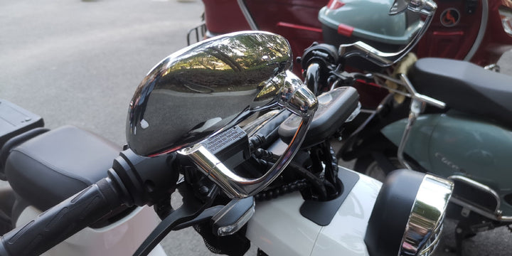 Krombelagte Justerbare Motorcykel Spejle