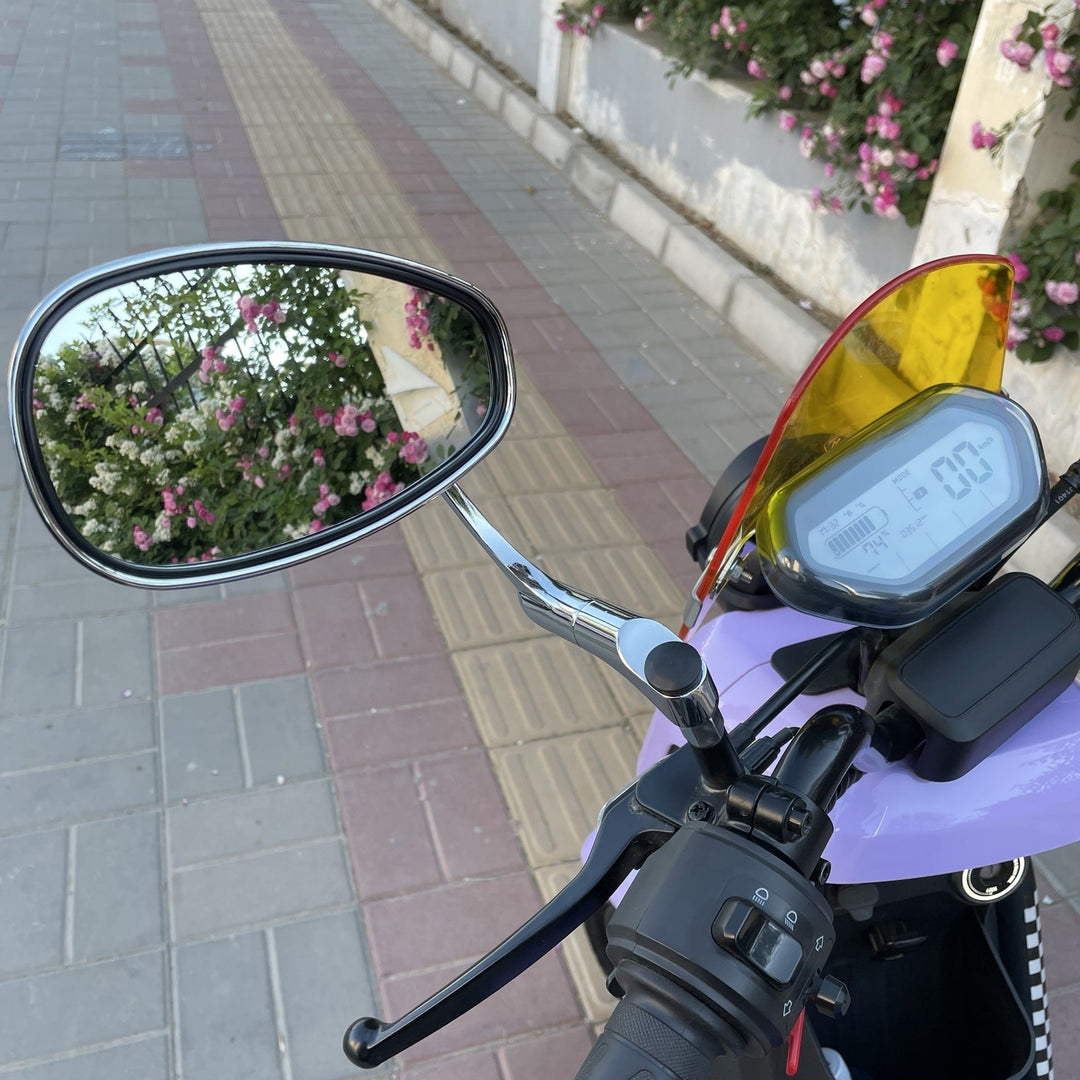 Krombelagte Justerbare Motorcykel Spejle