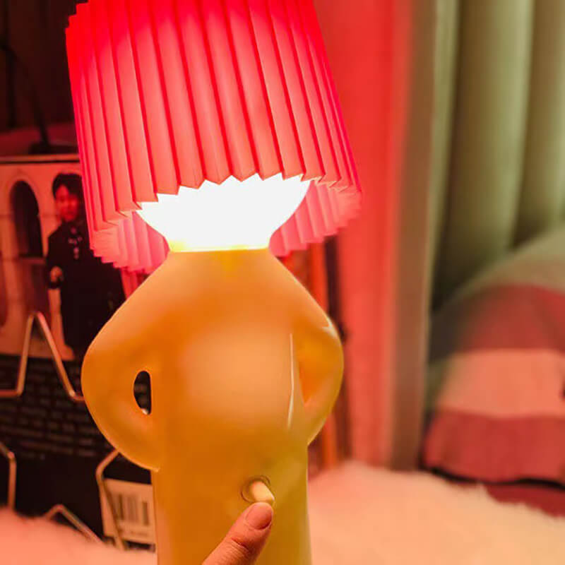Lille Urolige Dreng Bordlampe