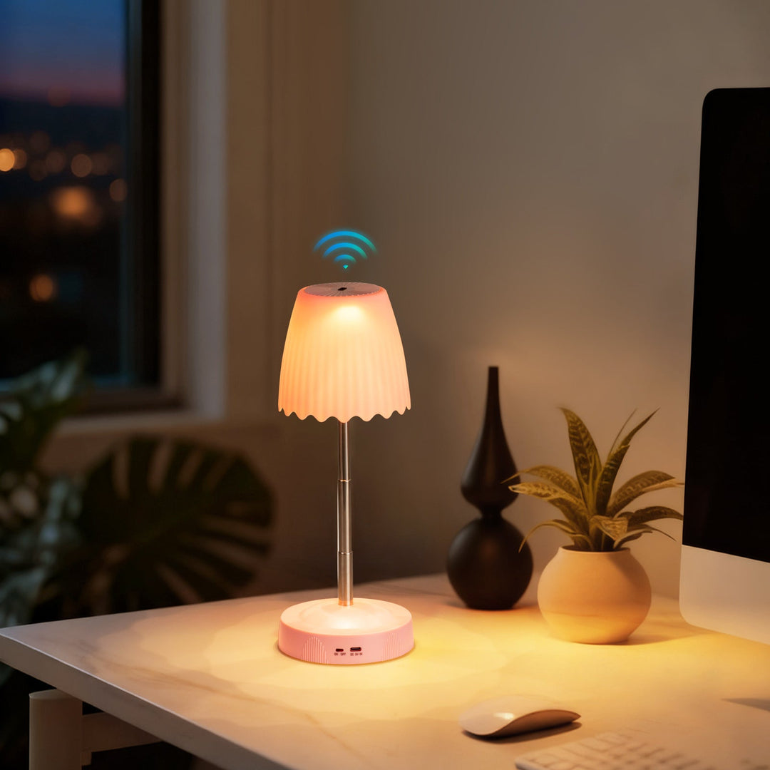 Viral Trådløs Opladning Natlampe, Kreativ Soveværelse Sengelampe