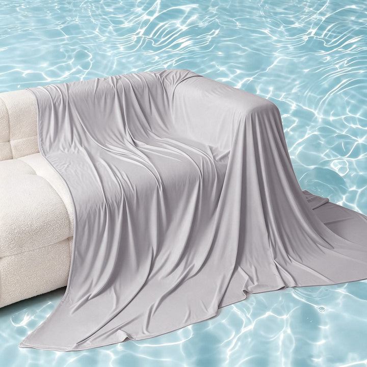 Unisex nan ekstra blød stræk sofa tæppe lavet af mikrofiber som et alsidigt sofa cover