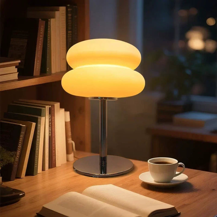 Desktop Mini Bordlampe Bauhaus Vintage Æg Tart Natlys