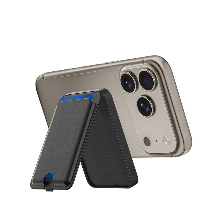Smartphone cover med integreret kortslot og stativ