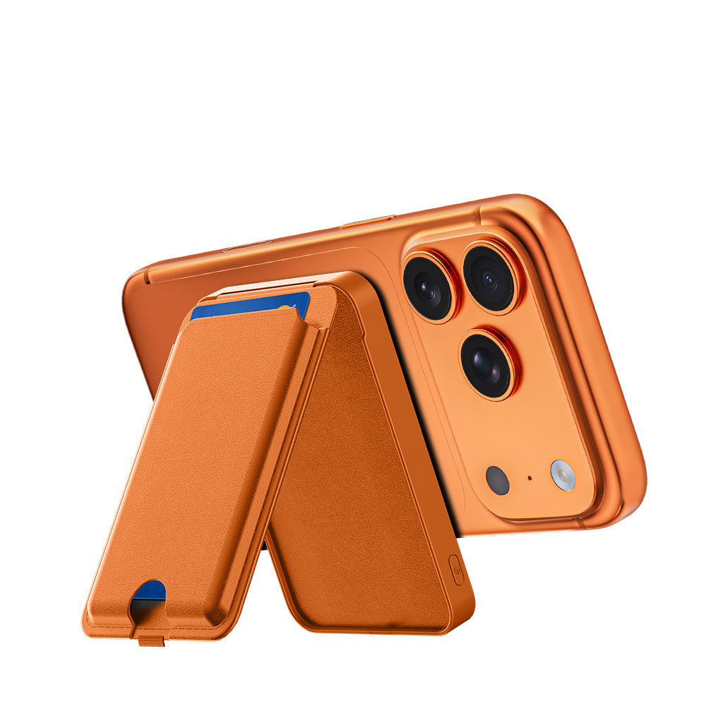 Smartphone cover med integreret kortslot og stativ