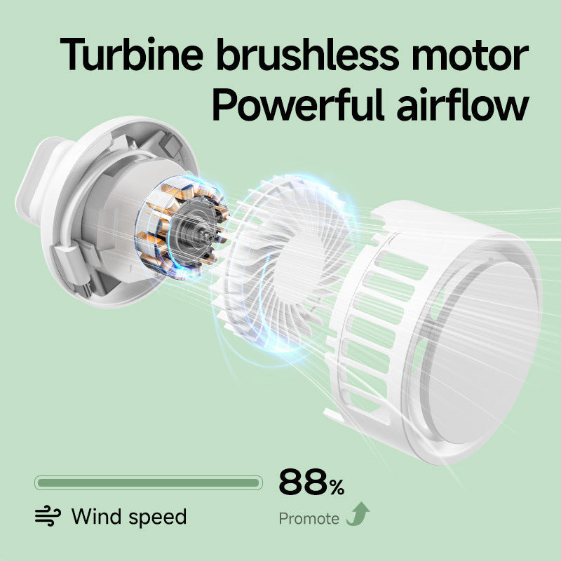 Dame kompakt spejlventilator