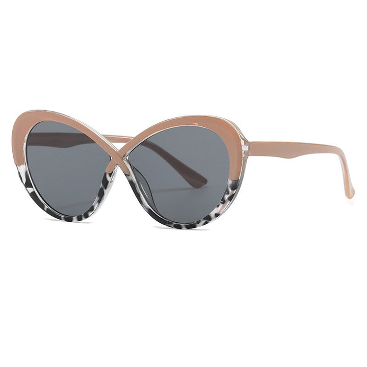 Kvinder Cat-Eye Solbriller med Spejl Linser