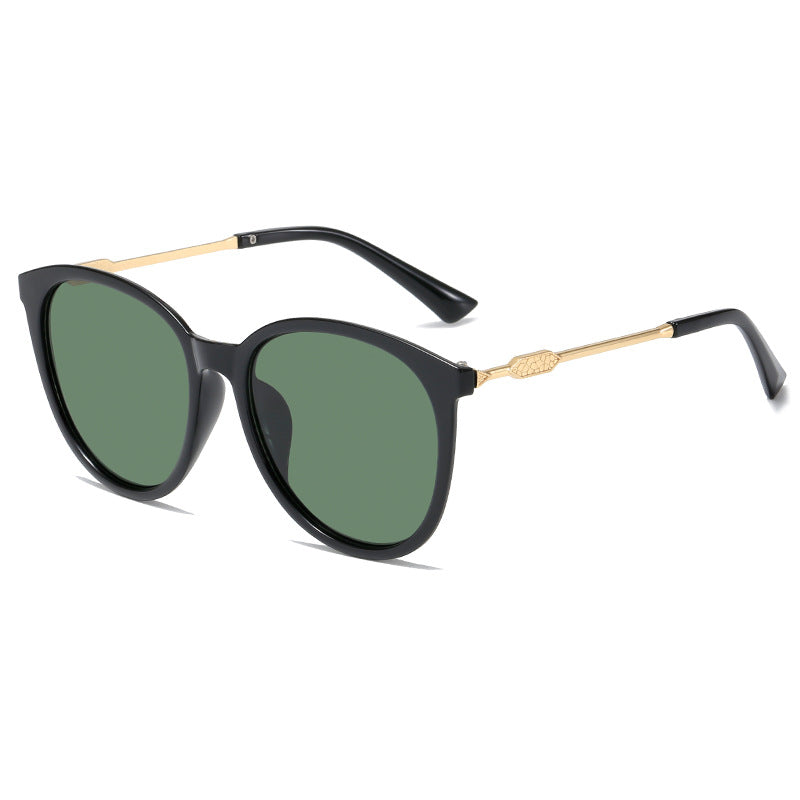 Kvinders Mode Cat-Eye Solbriller med Spejl Linser