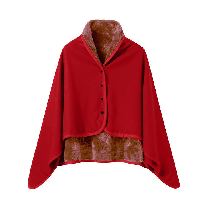 Dame Elegant Snuggle Blanket med Krave