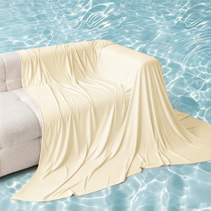 Unisex nan ekstra blød stræk sofa tæppe lavet af mikrofiber som et alsidigt sofa cover