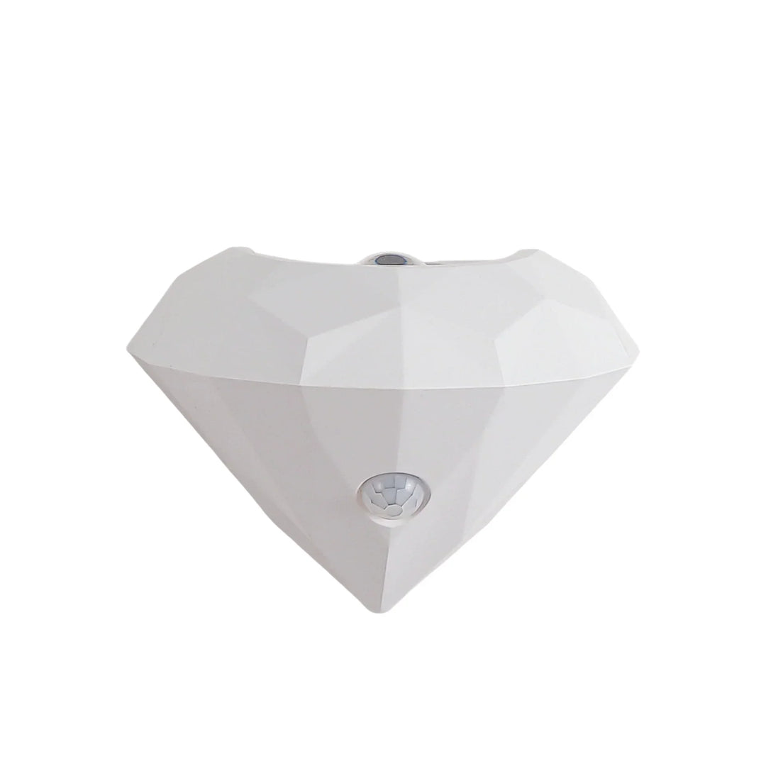 Premium Diamant Væglampe Nattelys Bevægelsessensor Magnetisk Dæmpbar