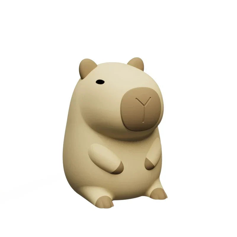 Capybara Silikone Nattelys