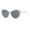 Kvinder Cat-Eye Solbriller med Spejl Linser