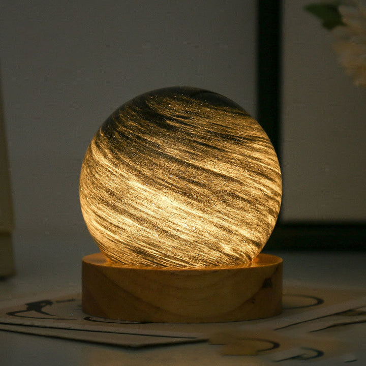 Fortryllende Planetlampe – Et Univers af Farver og Drømme