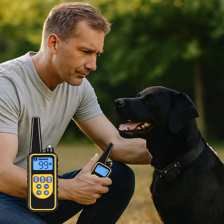 Vandtæt Hundetræningskrave med Fjernbetjening