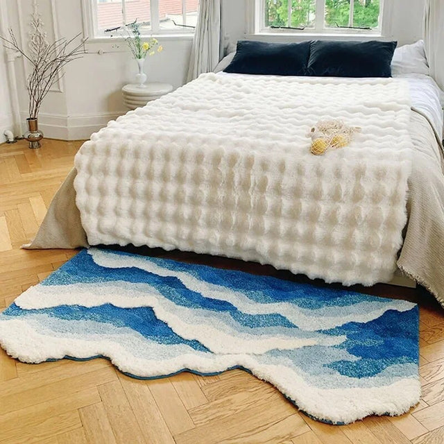 Ocean Bølge Tæppe