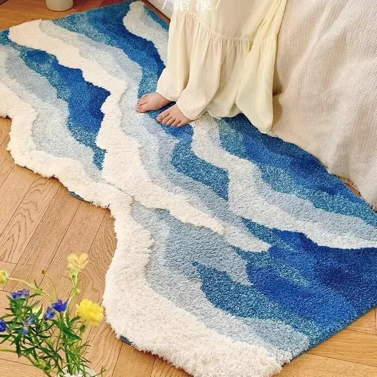 Ocean Bølge Tæppe