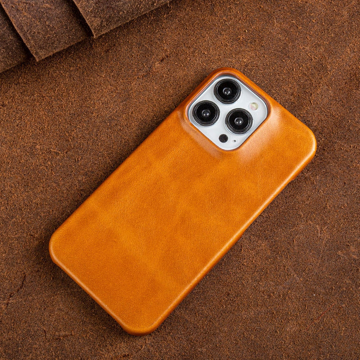 Olievoks Ægte Læder Apple iPhone Cover