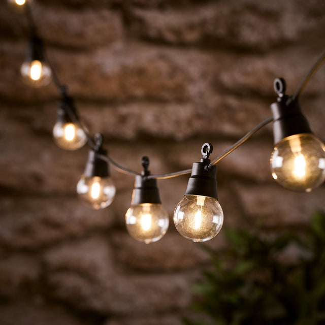 20 LED lyskæder med pærefarvevalg og fjernbetjening