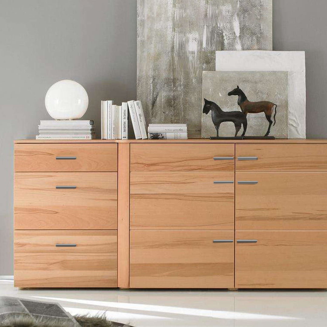 Børstet Nikkel Moderne Rustfrit Stål Skuffe Hardware T-Bar Håndtag