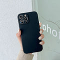 Pastel Solid farvet Silikone iPhone Cover