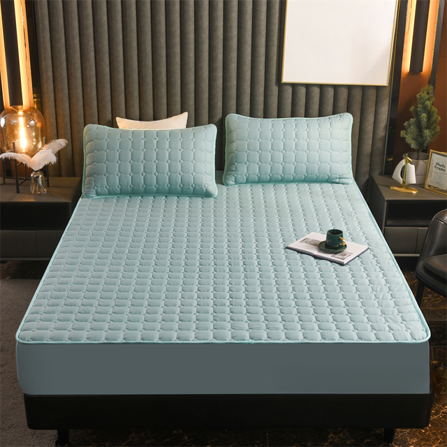 Eucalyptus Fitted Sheet Set med Pudebetræk