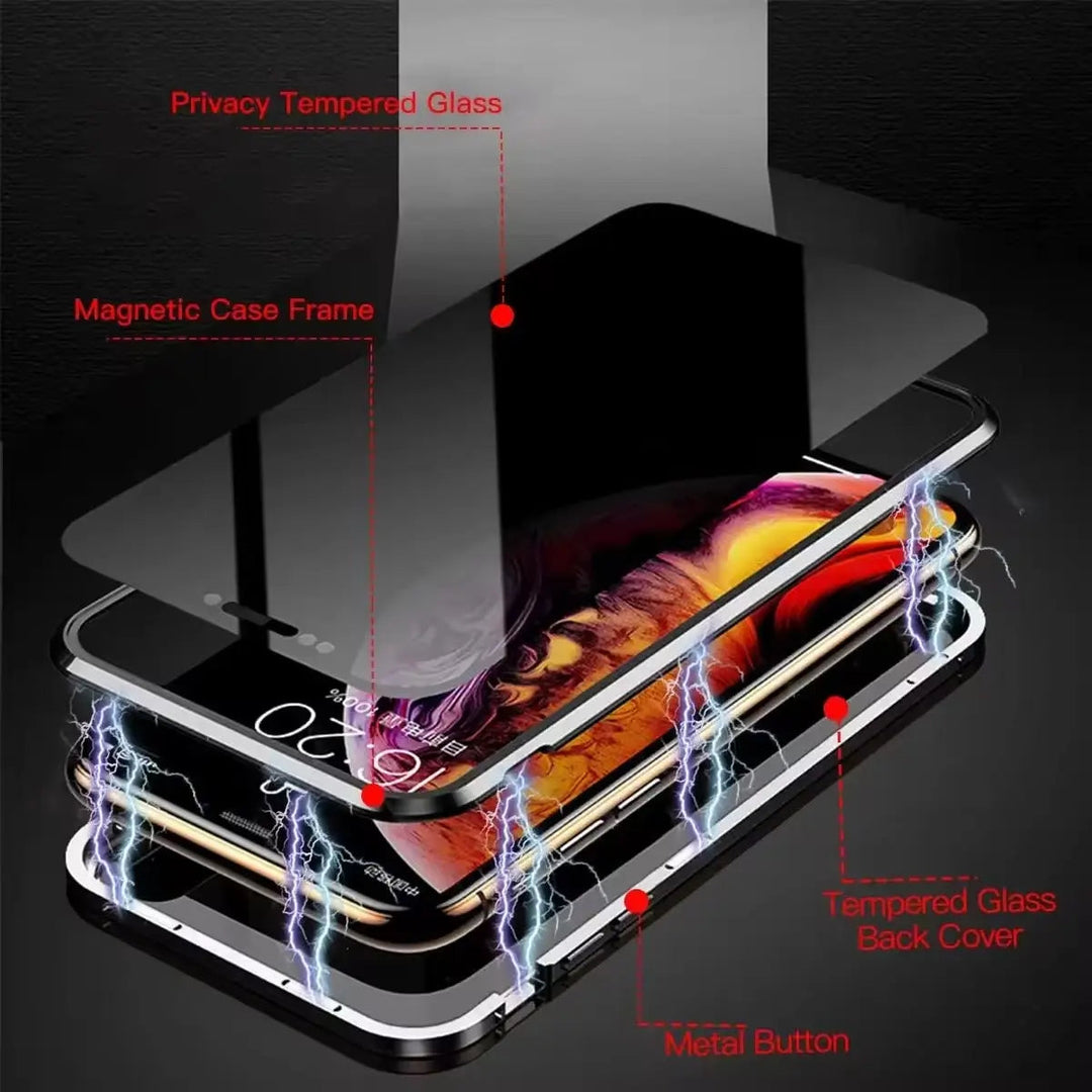 Privatlivs telefoncover – Slank pRedection med privatlivsfilter og metalramme