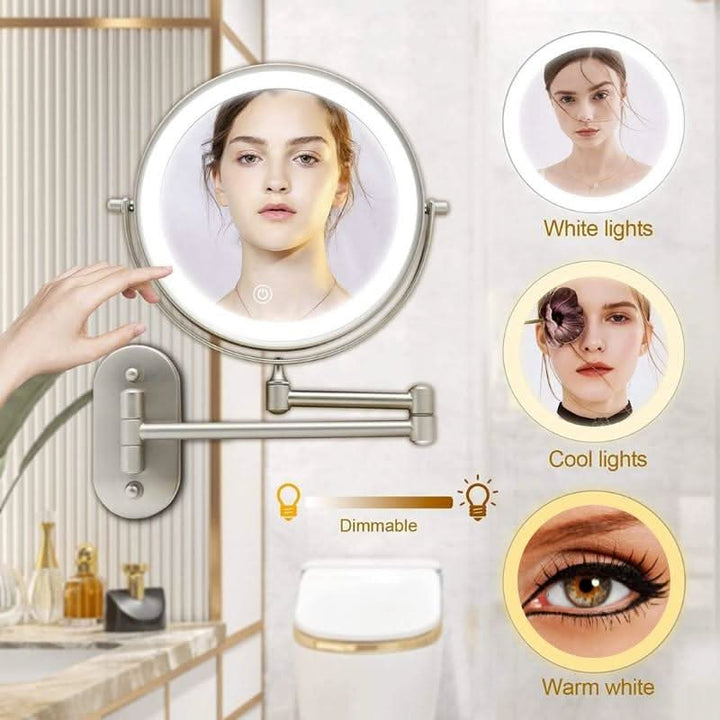 LUXMIRROR – Deluxe Guld Makeup Spejl