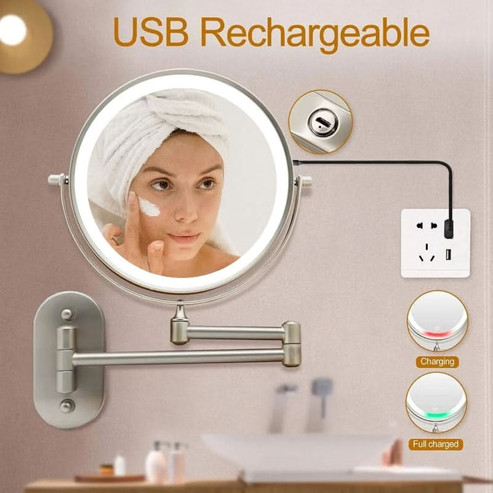 LUXMIRROR – Deluxe Guld Makeup Spejl