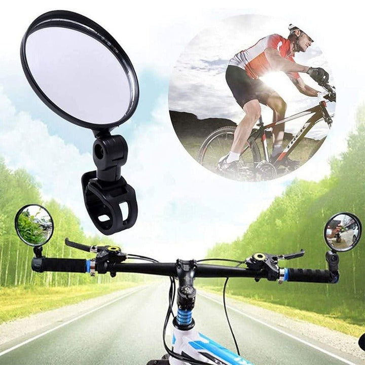FlexiView cykel spejl med lang beslag |