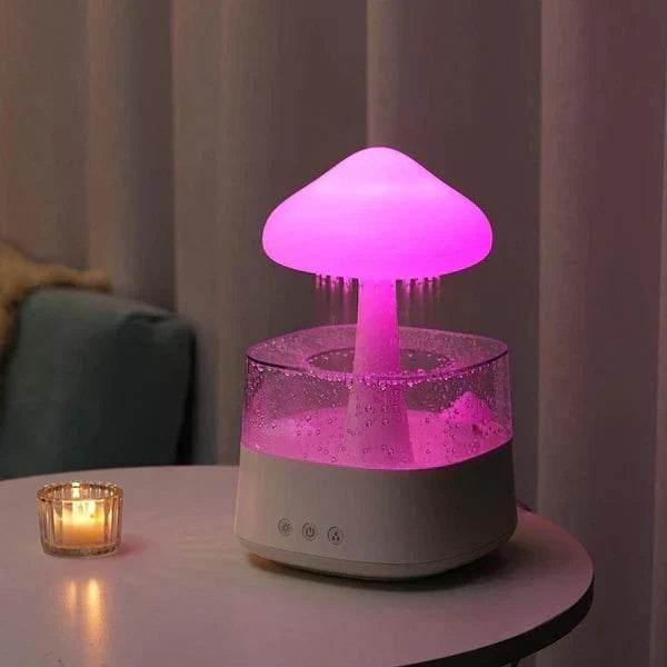 Stilfuld CalmCloud - Cloud Air Luftfugter med Nattelys