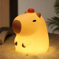 Capybara Light - Genopladelig tegneserie Capybara silikone natlampe med 800mAh batteri