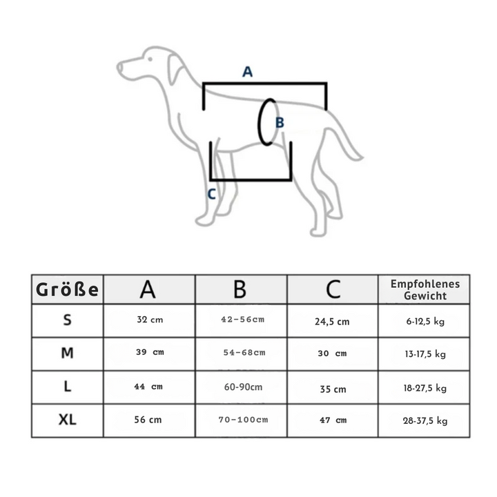Reha-Hundesele med Stabil Bærehåndtag