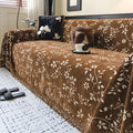 Rustik Blomst Ivory Floral Sofa Cover
