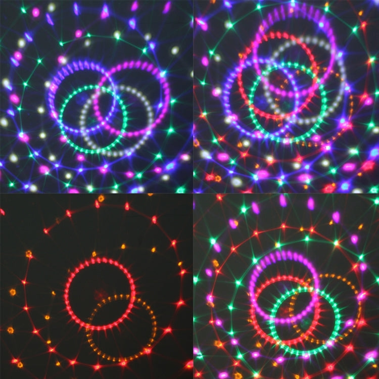 Digital LED RGB Krystal Magisk Bold Scene Effekt Lys, DMX Fest Disco DJ Bar farvet Mønster Belysning