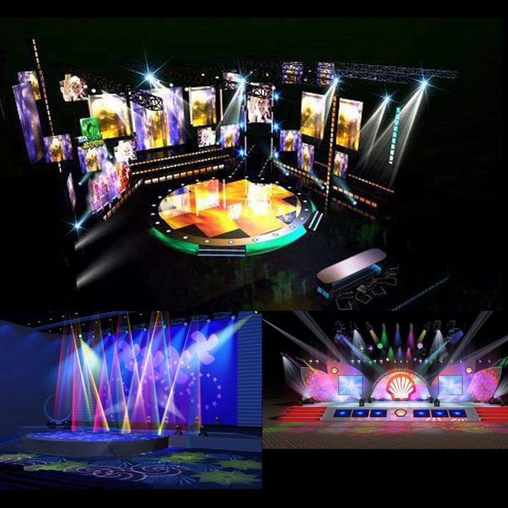 Digital LED RGB Krystal Magisk Bold Scene Effekt Lys, DMX Fest Disco DJ Bar farvet Mønster Belysning