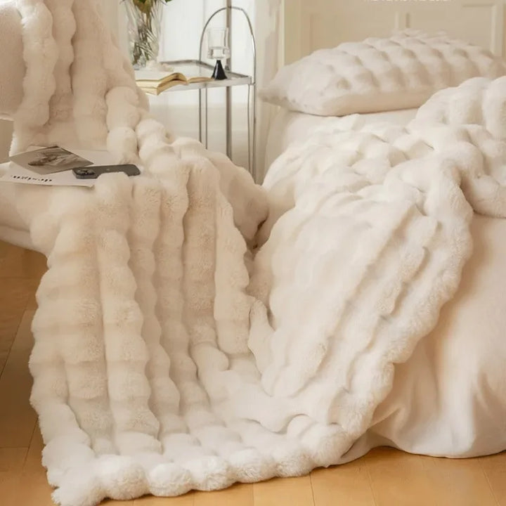 PlushCozy | Faux Fur Vinter tæppe